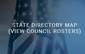 State Directory Map (View Council Rosters)